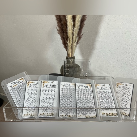 A6 Savings Challenges Binder - Picture 2 of 3